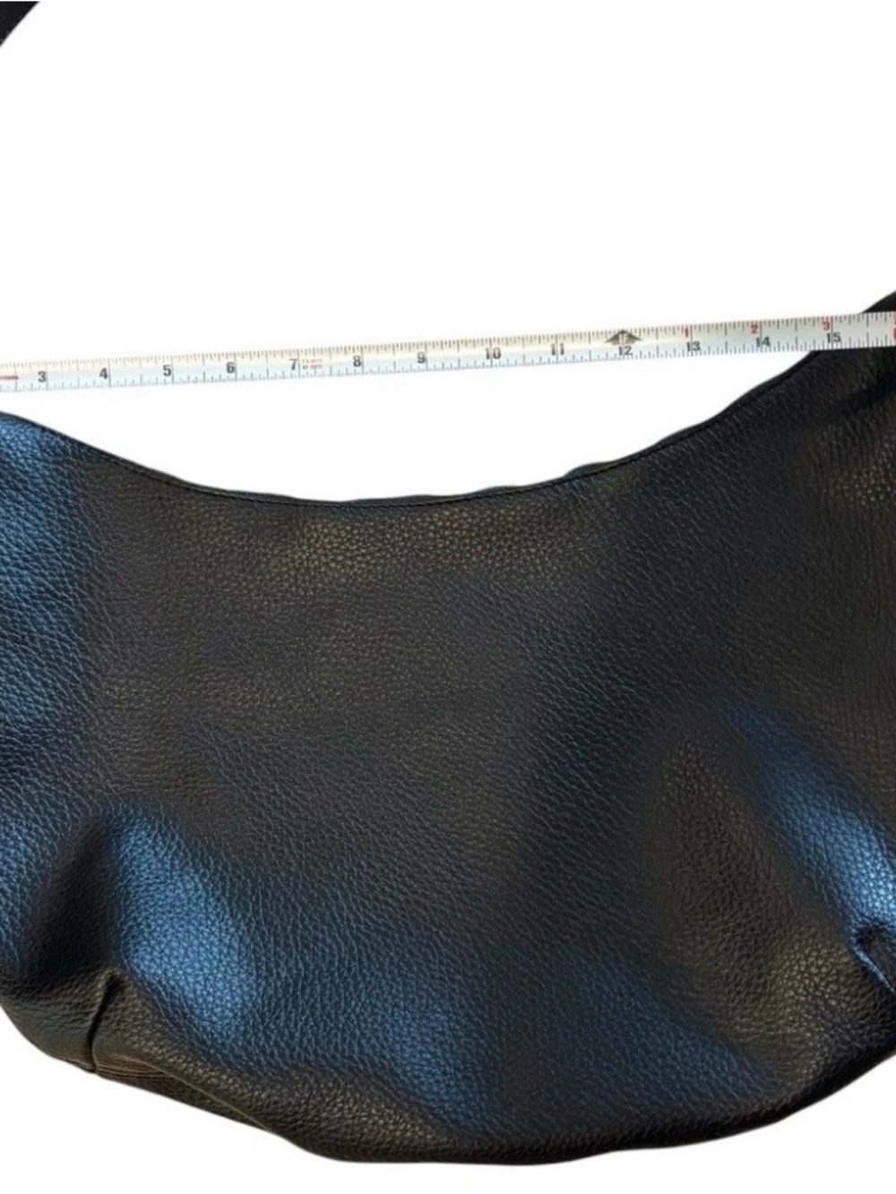 Gap Vegan Pebble Leather Slouchy Handbag - Picture 6 of 8